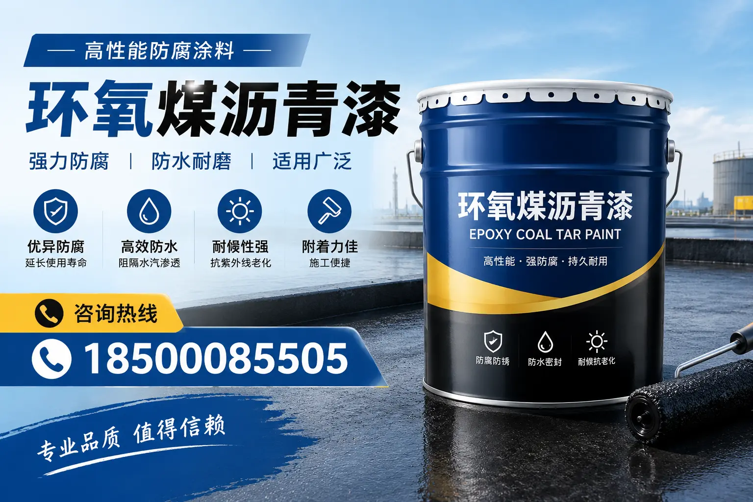 环氧煤沥青漆的主要成分与功能,阳江用户深度了解